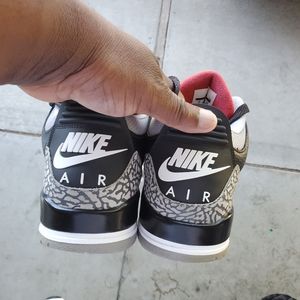 2018 Retro 3 Black Cement OG Men Size 12